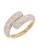 Michael Kors Pave Bypass Ring - Gold - 7