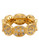Melinda Maria Gold Plated Cubic Zirconia  Ring - Gold