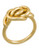 Rachel Zoe Twisted Knot Gold Ring - GOLD - 7