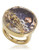 Carolee Word Play Shake Dont Stir BFF Ring Size 8 Gold Tone Crystal  Ring - Assorted
