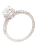 Expression Sterling Silver Cubic Zirconia Ring - Silver