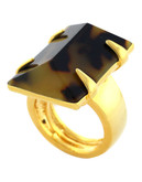 Vince Camuto Resin Ring - Gold