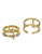 Sam Edelman Spike Midi Ring Set - Gold