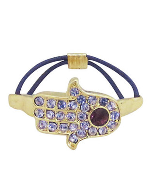 Rachel Rachel Roy Metal Crystal  Ring - Purple