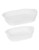 Corningware French White 2 Piece Set - White