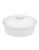 Corningware French White 24oz Dish with Ceramic Cover - White