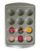 Paderno 12 Cup Muffin Pan - Steel