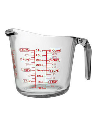 Anchor Hocking 32 ounce measuring cup - Clear