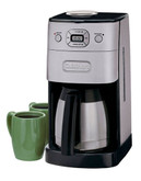 Cuisinart Grind And Brew TM Thermal 10 Cup Coffeemaker - Brushed Stainless Steel