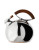 Nambe Bulbo Kettle - STAINLESS STEEL/WOOD