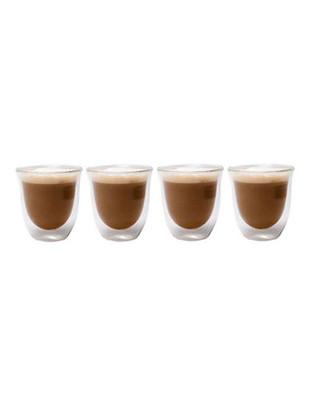 La Cafetiere Jack Espresso Glass Cups Set Of 4 - Clear