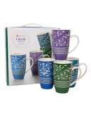 Maxwell & Williams Chichi Sunset Set of 4 Mug - MULTI