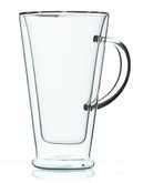 Grosche Verona Double Walled Glass Cup 500ml - No Colour - 500 ml