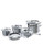 Le Creuset 10 Piece Cookware Set - Silver