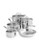 Zwilling J.A.Henckels VistaClad 10 Piece Cookware Set - Stainless Steel - 7