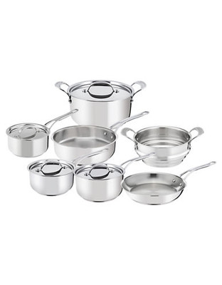 Jamie Oliver By T-Fal Copper Star Cookware Set - Silver