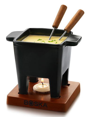 Boska Tapas Ceramic Fondue Set 200 ml - BLACK - 200 ML | Vella.ca