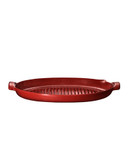 Emile Henry Red Fish Grill 50X28Cm/2.5L - Red