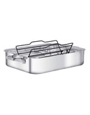 "Zwilling J.A.Henckels Truclad 41cm (16"") Roaster with Rack - stainless steel"