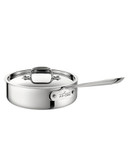 All-Clad 2 quart (19 L) Stainless Steel Saute Pan with Lid - Silver