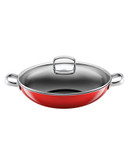 Wmf Silit 7 Litre Wok w Lid Red - Red - 7