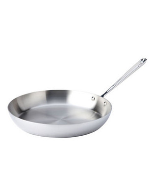 "All-Clad 13"" Stainless Steel French Skillet - Silver"