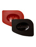 Lodge Set of 2 Polycarbonate Pan scrapers Red and Black - Assorted