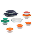 Pyrex Bake And Store 19 Piece Set - Assorted