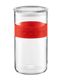 Bodum Presso Storage Jar 68 Oz - Red