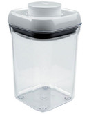 Oxo Pop Canister Small Square Short .9QT - Clear - 1