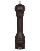 "Trudeau Professional 12"" salt mill in chocolate wood finish - Wooden"