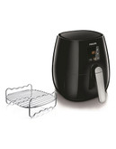 Philips Digital Airfryer with Rapid Air Technology with Digital Touch Screen - Black