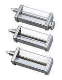 Kitchenaid 3 Piece Pasta Roller and Cutter Set - Stainless Steel