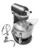 Kitchenaid Pro 600TM 6 quart Bowl-Lift Stand Mixer Pearl Metallic - Pearl Metallic