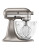 Kitchenaid Architect Glass Bowl Stand Mixer Cocoa Silver - SILVER