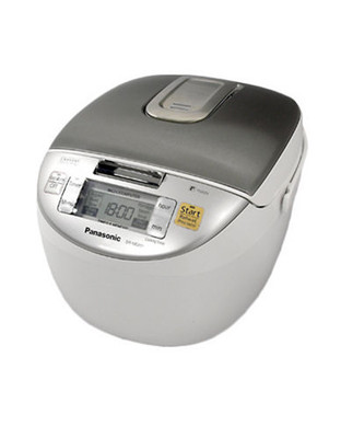 Panasonic 5 Cup Premium Fuzzy Logic Rice Cooker/Steamer/Slow Cooker - Grey
