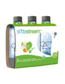 Soda Stream 3 Pack Carbonating Bottles Grey - Grey