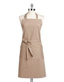 Distinctly Home Cotton Twill Apron - Taupe
