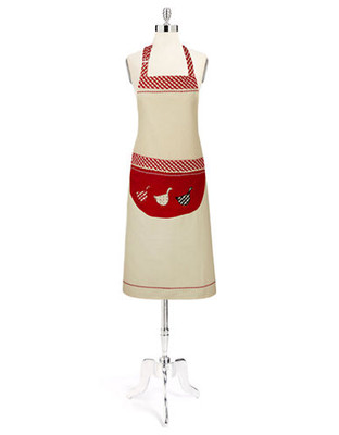 Ulster Weavers Gingham Geese Cotton Apron - Multi-Coloured