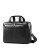 Samsonite Leather Top Zip 2 Gusset Briefcase - BLACK