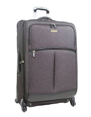 Calvin Klein Madison Signature 28 inch Suitcase - Black - 28