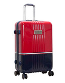 Tommy Hilfiger Duo Crome 8 Wheel Upright Spinner 28 Inch - Red/Navy - 28