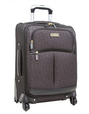 Calvin Klein Madison Signature 20 inch Suitcase - Black - 21