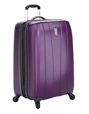 Delsey Helium Shadow 25 Inch Expandable Suiter Spinner - Purple - 25