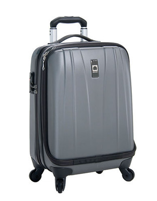"Delsey Helium Shadow 19"" International Carry-on Spinner - Silver - 19"