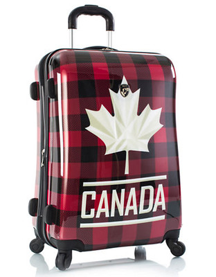 Heys Canada Flannel 26 inch Suitcase - Red - 26