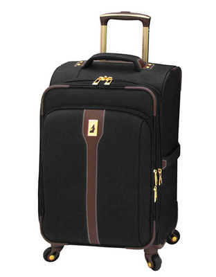 London Fog Westminster 20 Inch Expandable Carry On - Black - 20