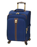London Fog Westminster 20 Inch Expandable Carry On - Blue - 20