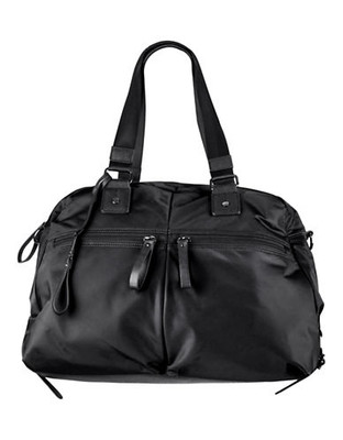 Kbg Fashion Lightweight Nylon Overnight - Black