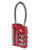 Samsonite 3 Dial Tsa Cable Lock - Red